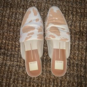 Cowhide Dolce Vita Mules